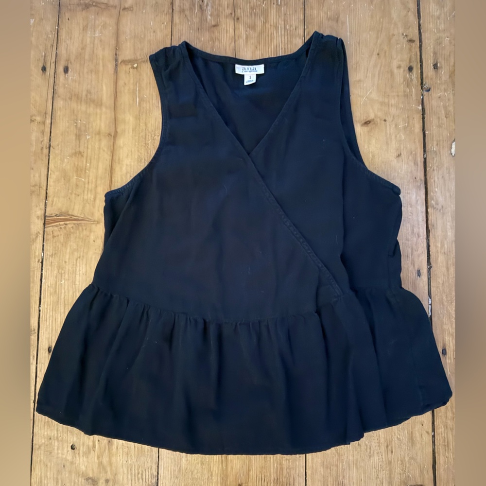 a.n.a Black Sleeveless Blouse